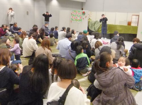クリスマス会 手遊び写真