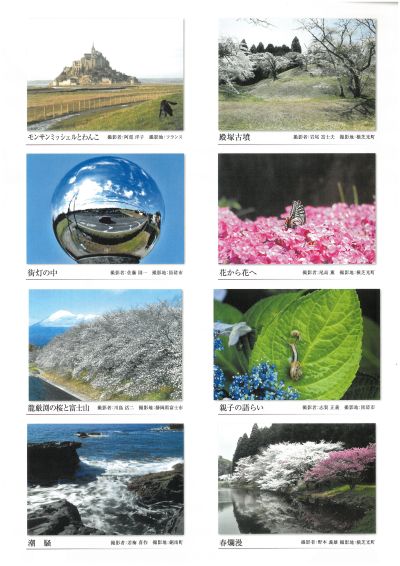 横芝写真クラブ写真展　ちらし裏